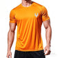 Men’s Running T-Shirt – Quick Dry Sports Top for Gym, Fitness, Football, and Summer Training