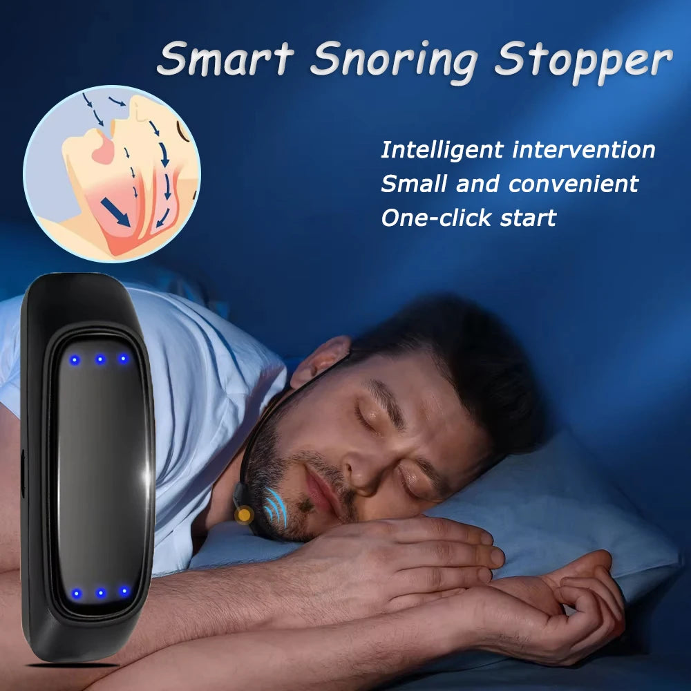 Shortened Product Title: EMS Pulse Anti-Snoring Device – Portable USB Sleep Apnea Aid