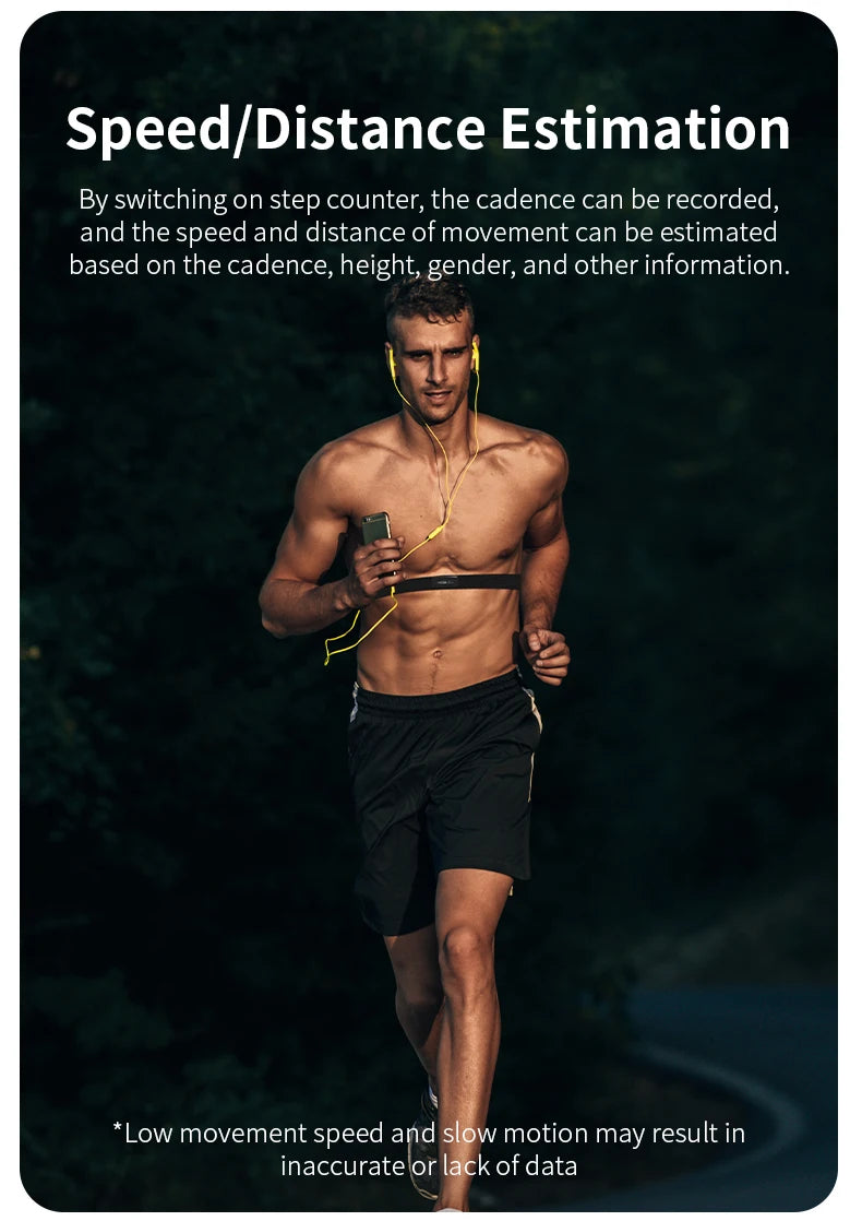 XOSS X2 Pro Heart Rate Monitor – Rechargeable Fitness Sensor with Data Storage