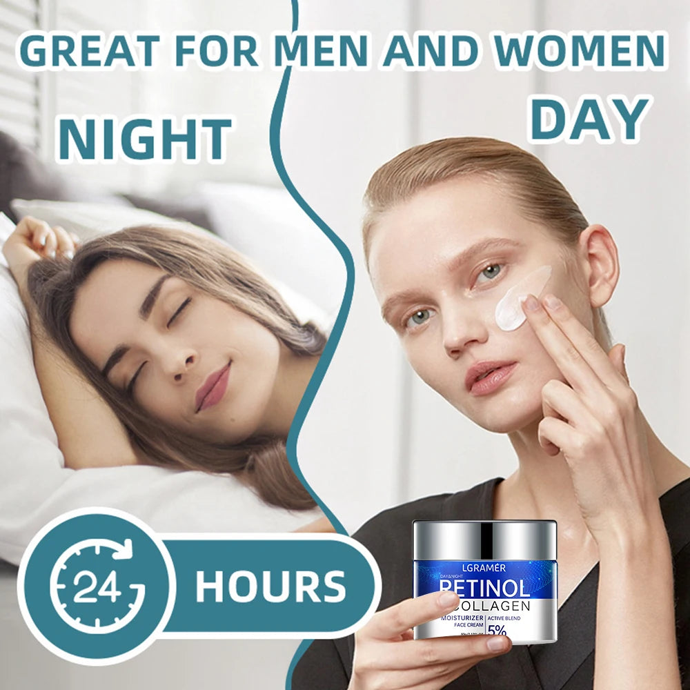 Retinol Anti-Aging Cream – Wrinkle Removing, Firming & Moisturizing Face Cream for Fine Lines and Brightening