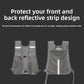 Lightweight Running Vest with Hydration & Phone Storage – Reflective Sports Chest Pack for Biking and Jogging