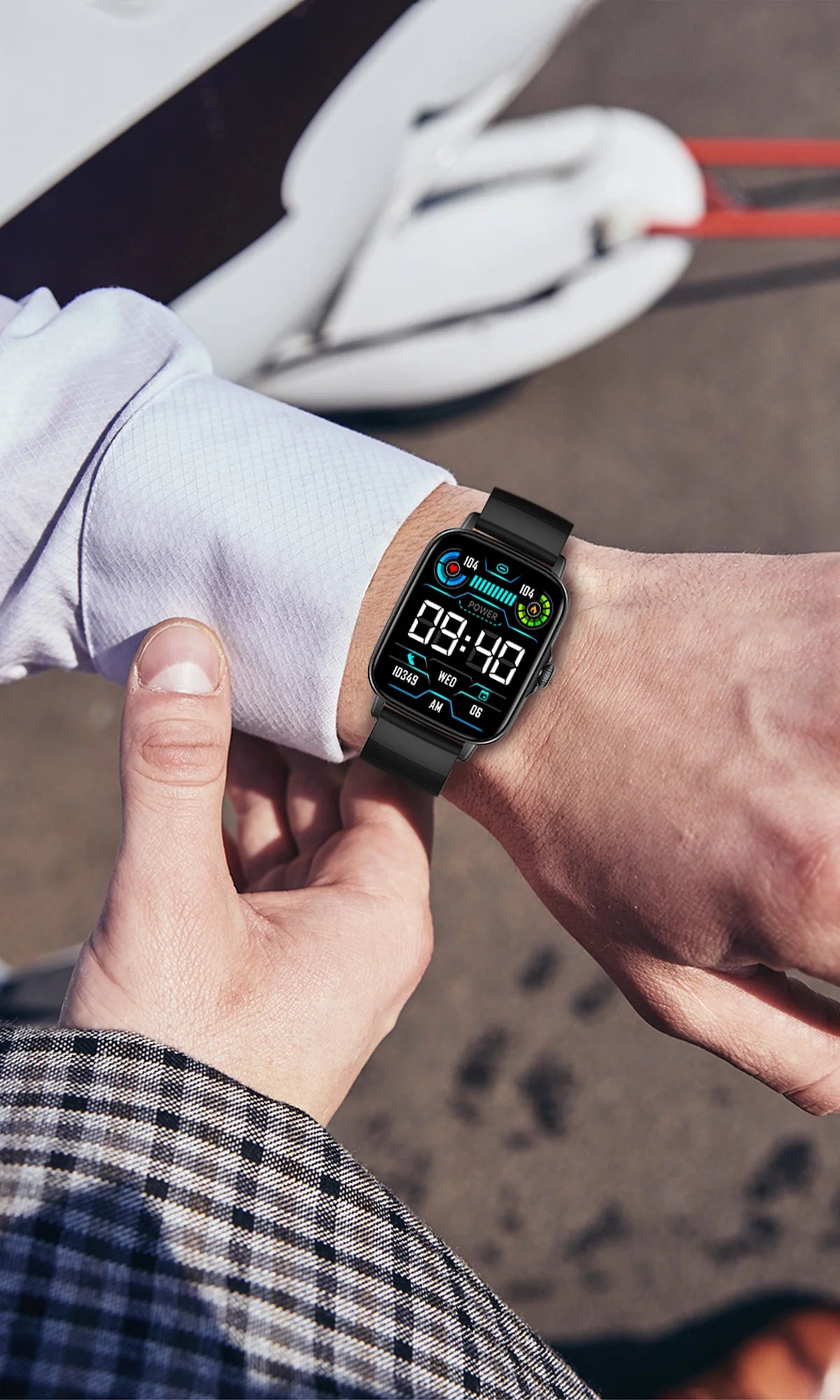 EIGIIS 2025 Smart Watch – Fitness Tracker with Heart Rate & Sleep Monitor