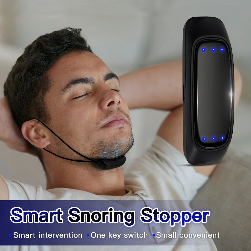 Shortened Product Title: EMS Pulse Anti-Snoring Device – Portable USB Sleep Apnea Aid