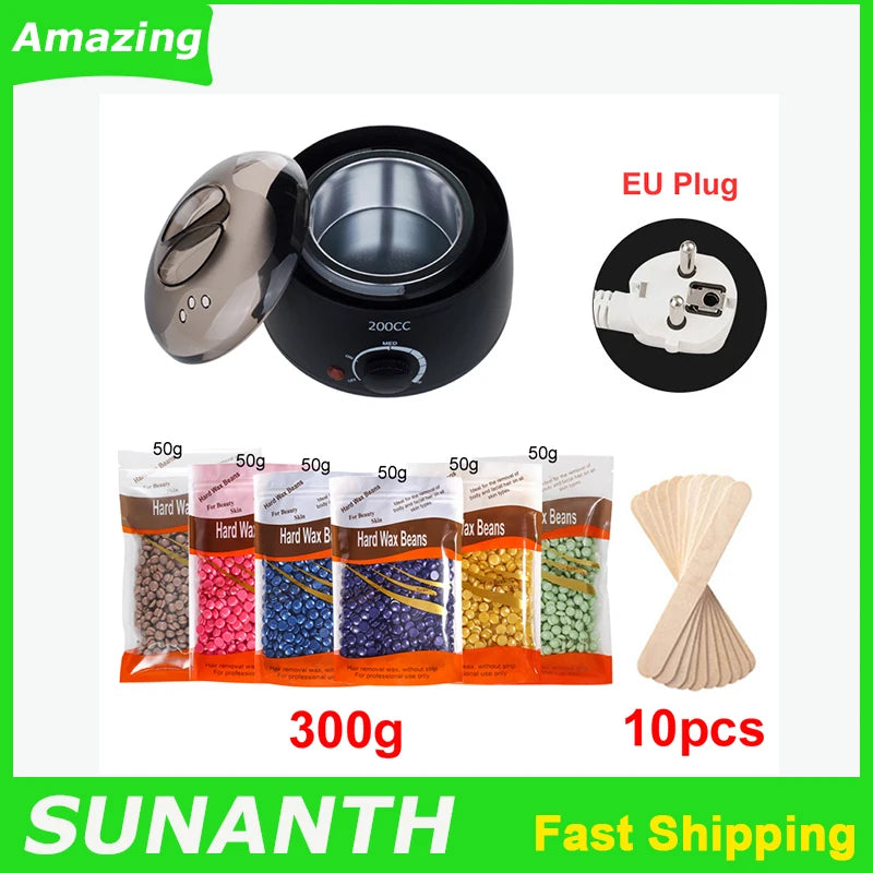 200ml Wax Heater Kit – Smart Hair Removal & Paraffin Wax Machine