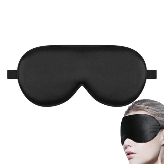 100% Silk Sleep Mask – Natural Eye Mask with Adjustable Strap