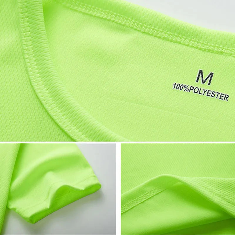Men’s Quick-Dry Sport T-Shirt – Short Sleeve Gym & Running Fitness Shirt
