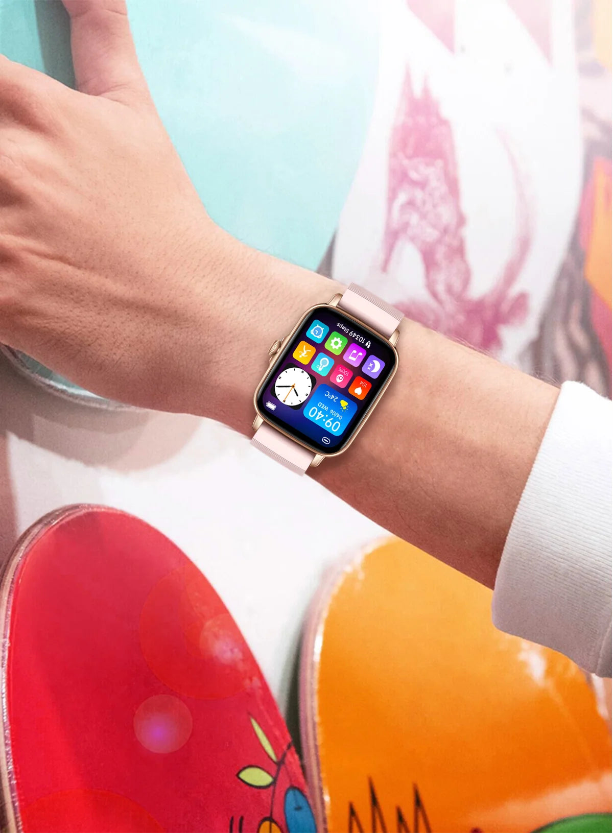 EIGIIS 2025 Smart Watch – Fitness Tracker with Heart Rate & Sleep Monitor