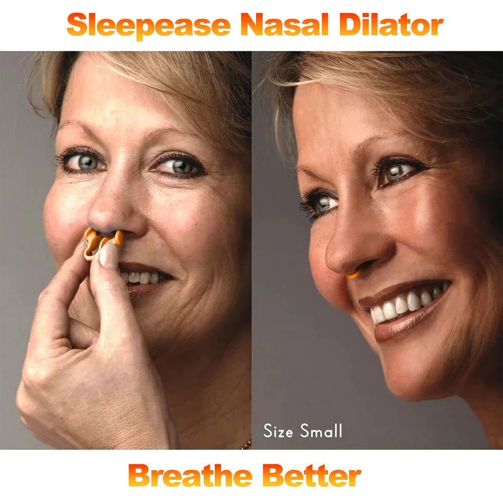 Silicone Anti-Snoring Nose Clip – Nasal Dilator for Better Breathing and Sleep