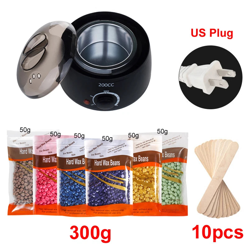 200ml Wax Heater Kit – Smart Hair Removal & Paraffin Wax Machine