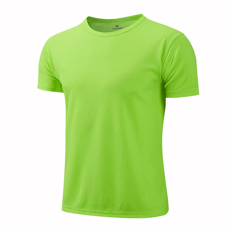 Men’s Quick-Dry Sport T-Shirt – Short Sleeve Gym & Running Fitness Shirt