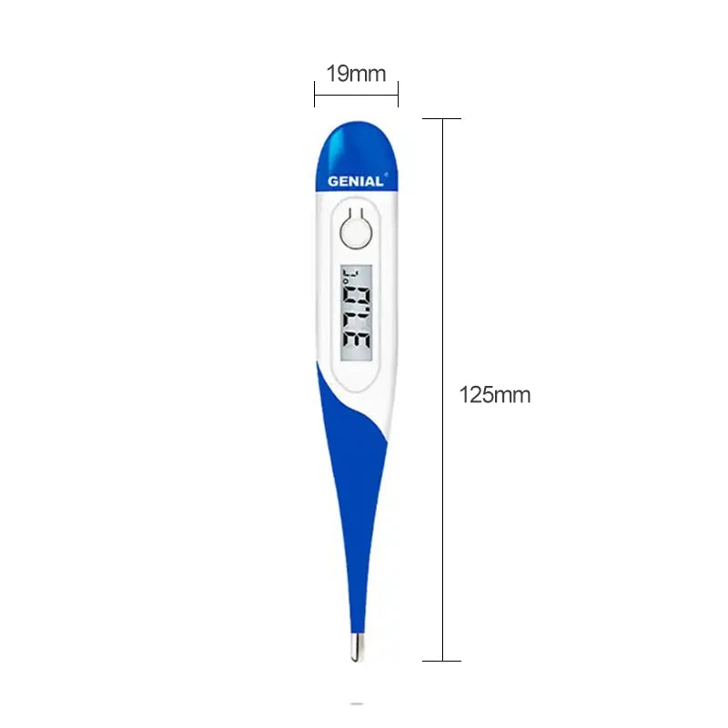 Digital Oral Thermometer – Fast 15s Reading for Adults & Fever Check