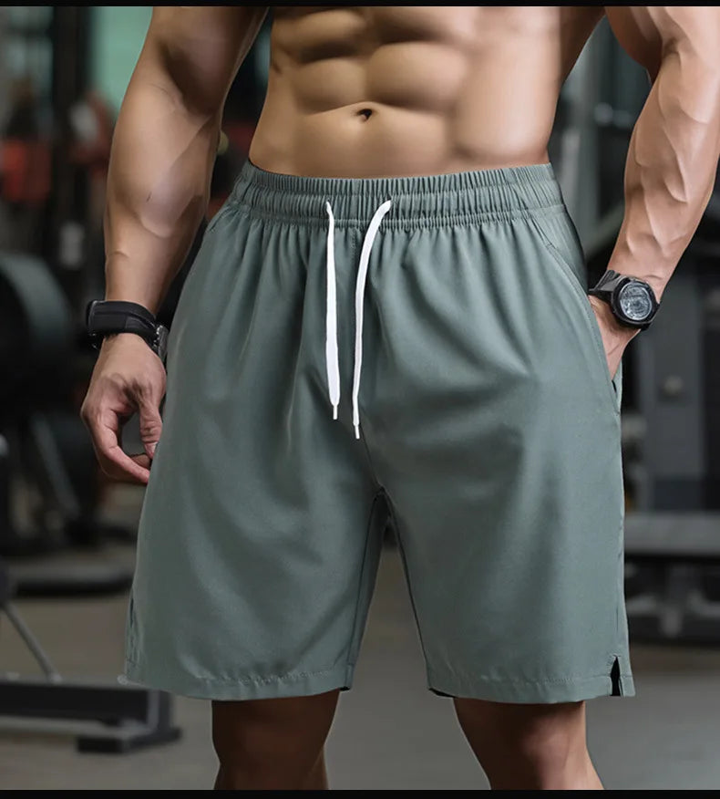 Men’s Quick-Dry Sport Shorts – Breathable Running & Tennis Fitness Shorts