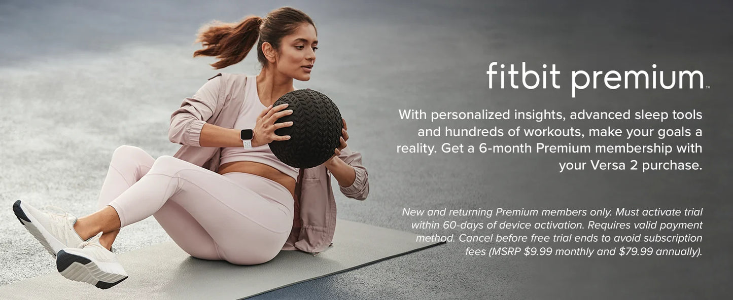Fitbit Versa 2 – Health & Fitness Smartwatch with Heart Rate & Alexa