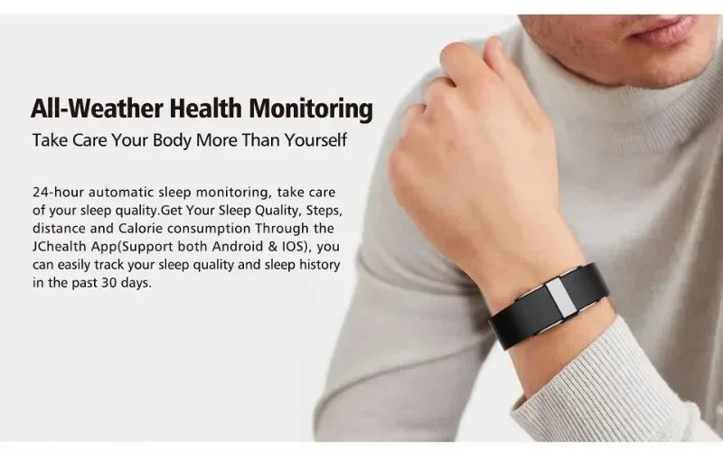 2208A Smart Bracelet – Heart Rate & Blood Pressure Fitness Tracker