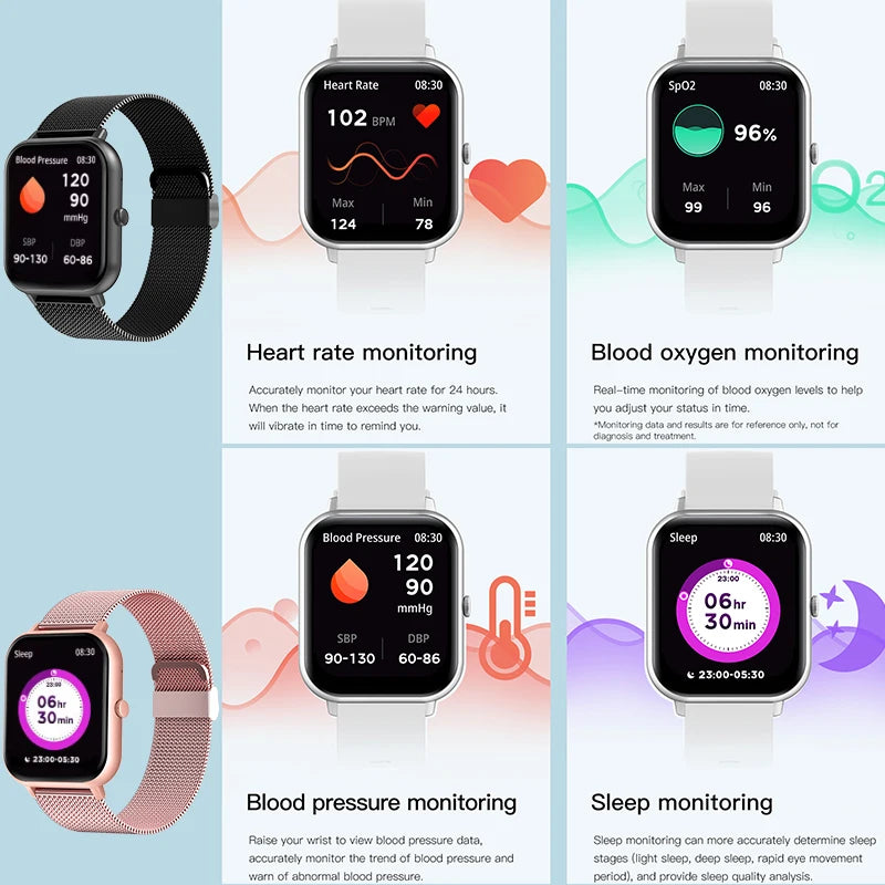 Xiaomi 2025 Smart Watch – Bluetooth Call & Fitness Tracker, IP68 Waterproof