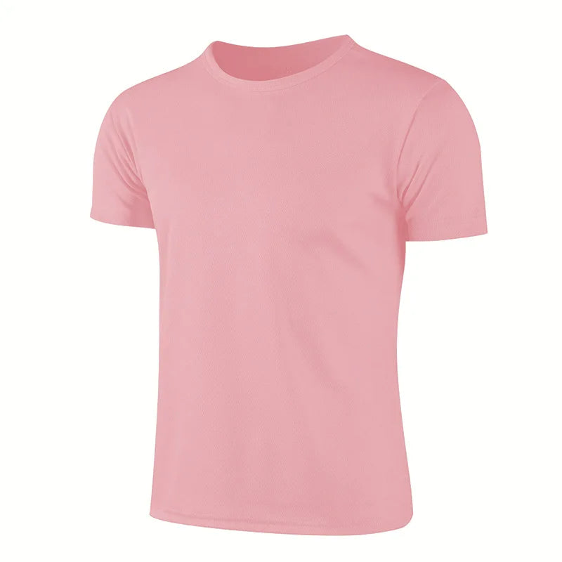 Men’s Quick-Dry Sport T-Shirt – Short Sleeve Gym & Running Fitness Shirt
