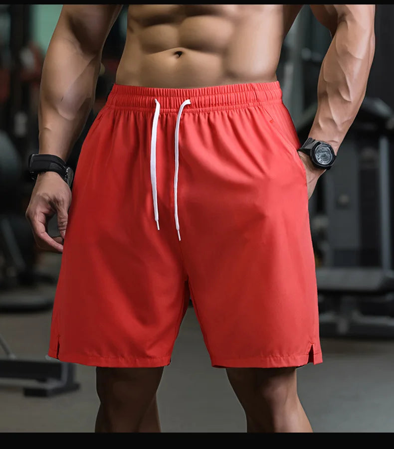 Men’s Quick-Dry Sport Shorts – Breathable Running & Tennis Fitness Shorts