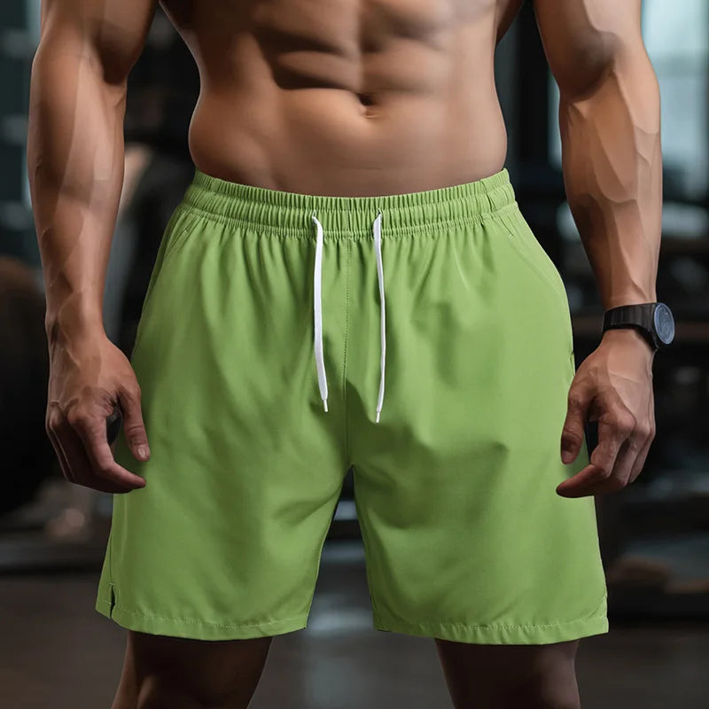 Men’s Quick-Dry Sport Shorts – Breathable Running & Tennis Fitness Shorts