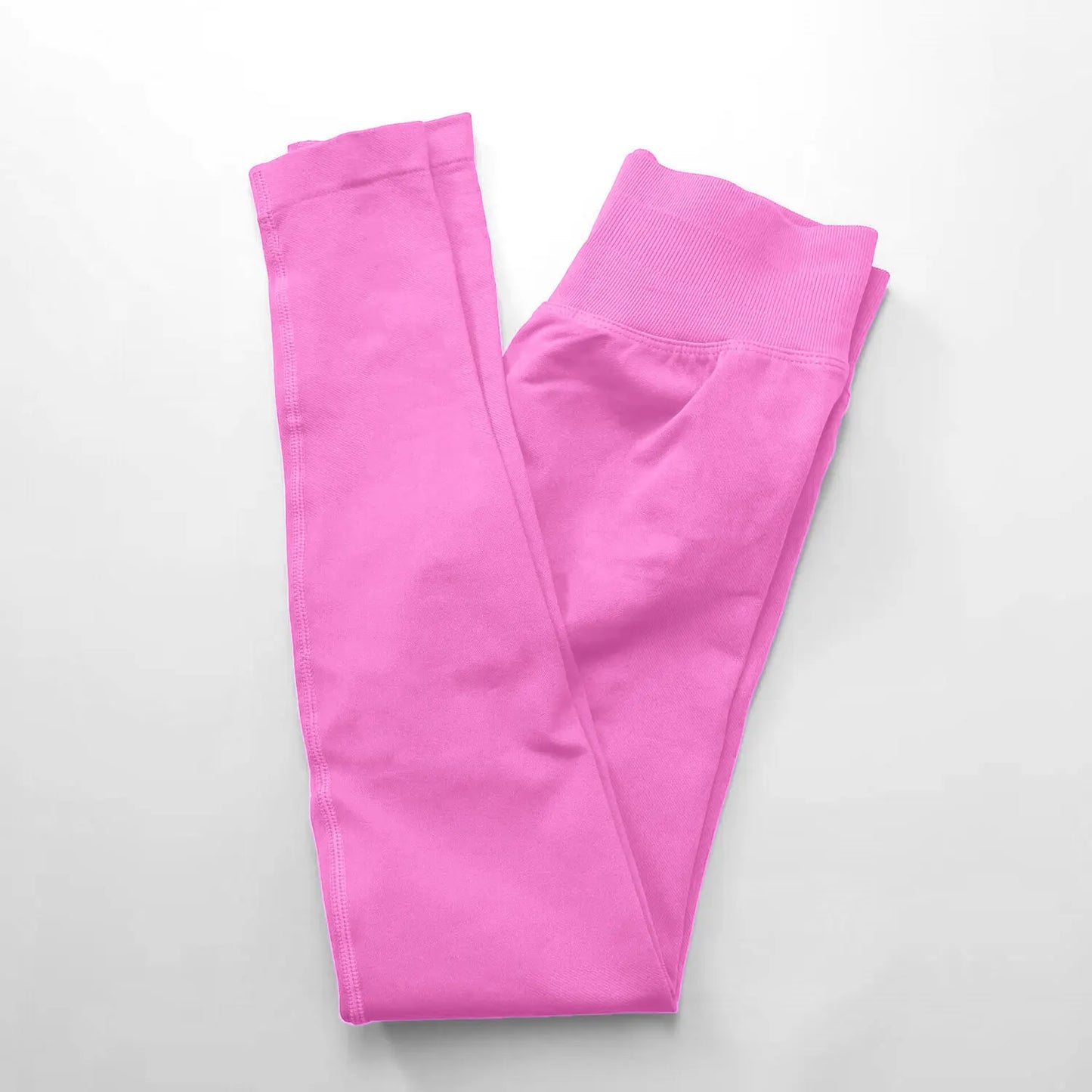 NCLAGEN Women’s Seamless Ribbed Leggings – High Waist Scrunch Bum Yoga & Gym Tights