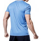 Men’s Running T-Shirt – Quick Dry Sports Top for Gym, Fitness, Football, and Summer Training