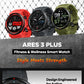 Zeblaze Ares 3 Plus – 1.43" HD AMOLED Smartwatch with Voice Calling