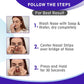 Black Nasal Strips – Extra Strength Anti-Snoring Sleep Aid (30/60/90pcs)
