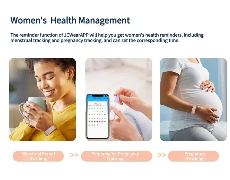 2208A Smart Bracelet – Heart Rate & Blood Pressure Fitness Tracker