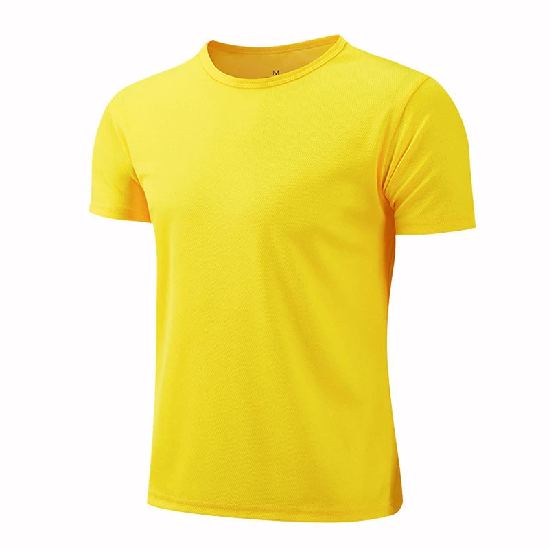 Men’s Quick-Dry Sport T-Shirt – Short Sleeve Gym & Running Fitness Shirt