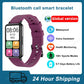 2025 Smart Bracelet – Heart Rate Monitor, Fitness Tracker & Bluetooth Call