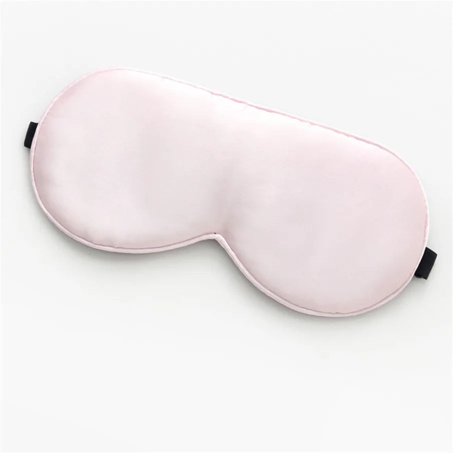 100% Silk Sleep Mask – Natural Eye Mask with Adjustable Strap