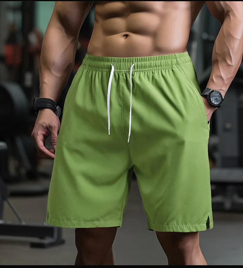 Men’s Quick-Dry Sport Shorts – Breathable Running & Tennis Fitness Shorts