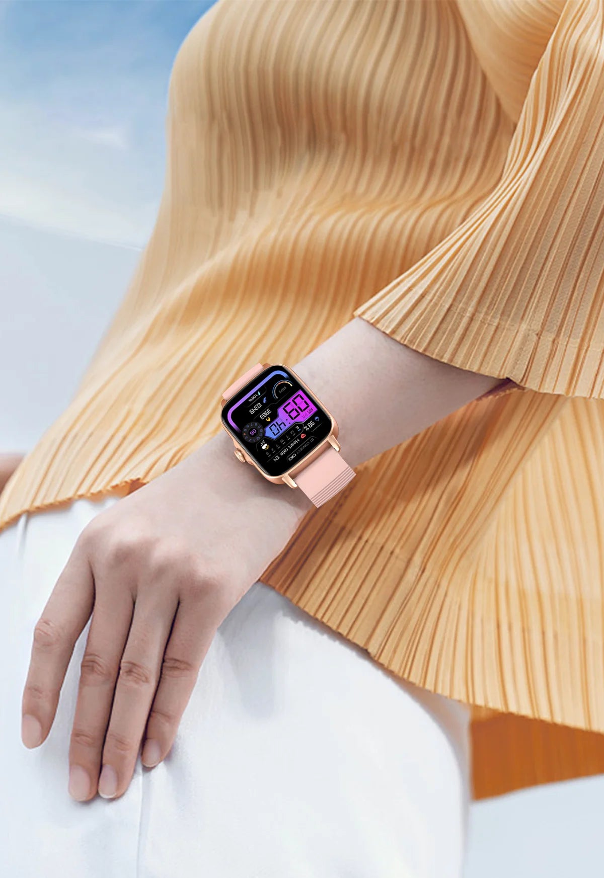 EIGIIS 2025 Smart Watch – Fitness Tracker with Heart Rate & Sleep Monitor
