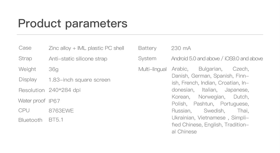Xiaomi 2025 Smart Watch – Bluetooth Call & Fitness Tracker, IP68 Waterproof