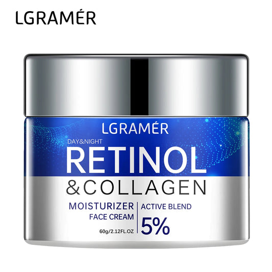 Retinol Anti-Aging Cream – Wrinkle Removing, Firming & Moisturizing Face Cream for Fine Lines and Brightening