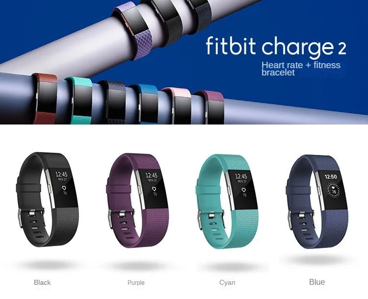 Fitbit Charge 2 – Smart Fitness Wristband with Heart Rate & Sleep Tracking
