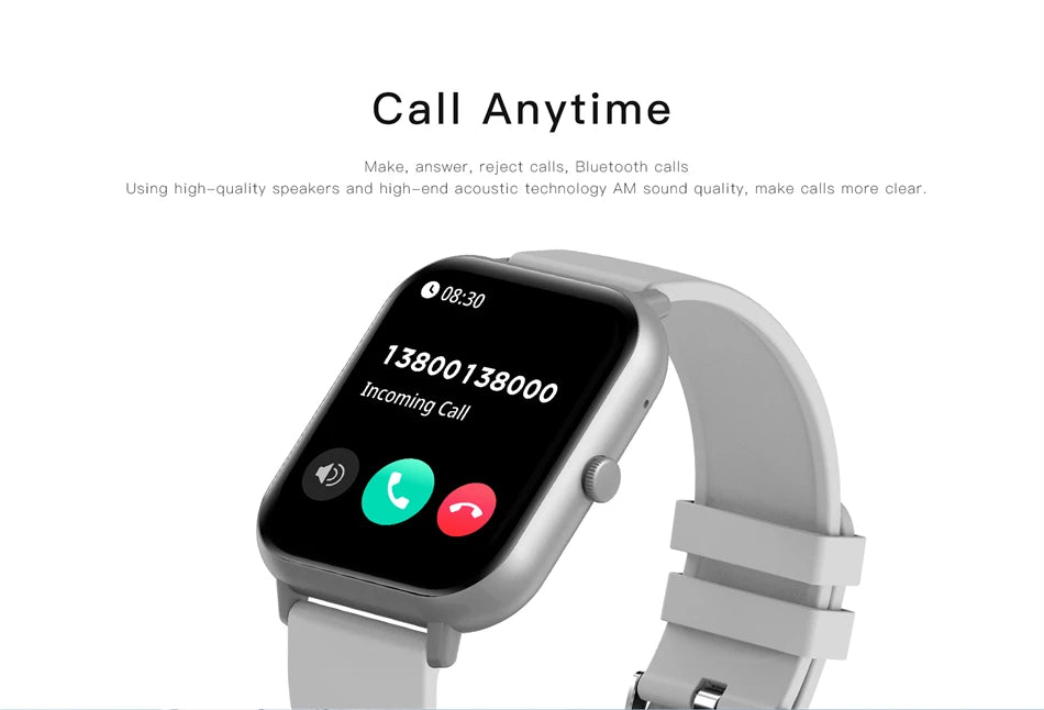 Xiaomi 2025 Smart Watch – Bluetooth Call & Fitness Tracker, IP68 Waterproof
