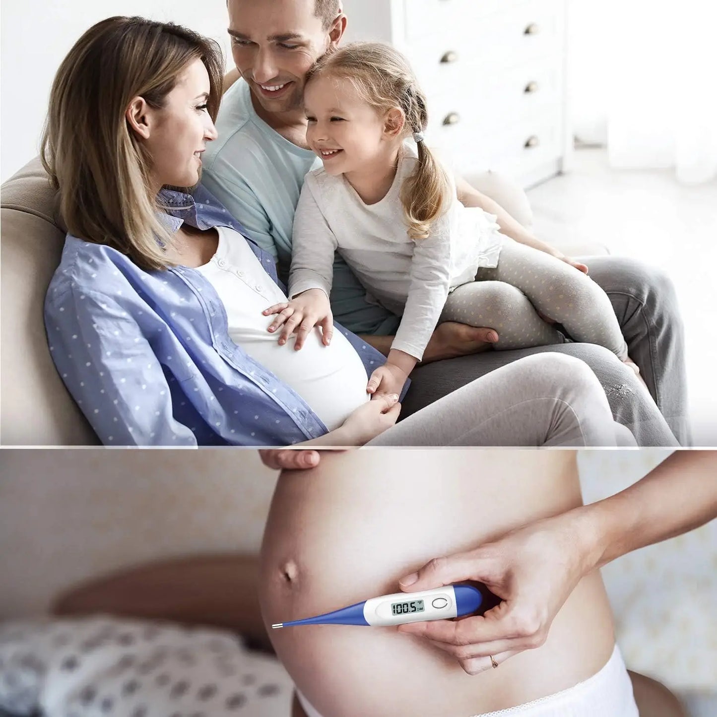 Digital Oral Thermometer – Fast 15s Reading for Adults & Fever Check