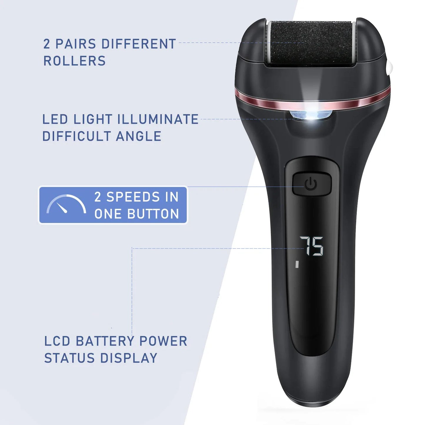 Foot File – Professional Callus Remover and Pedicure Tool for Heels and Hard Skin