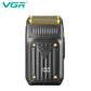 VGR V-363 Professional Electric Shaver with Digital Display – Rechargeable Beard Trimmer for Men