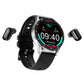 X7 2-in-1 Smart Watch with TWS Bluetooth Earbuds – Fitness & Health Monitor