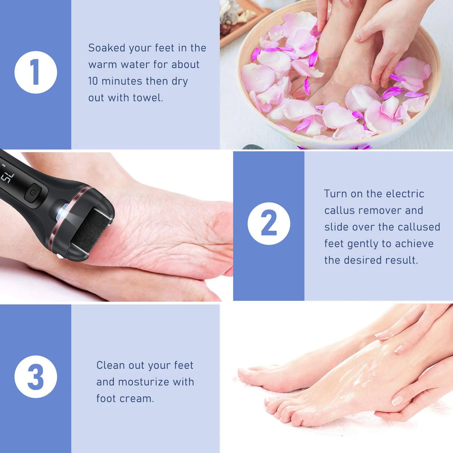 Foot File – Professional Callus Remover and Pedicure Tool for Heels and Hard Skin